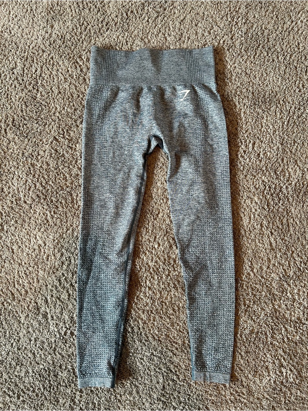 Gymshark women’s Charcoal Seamless High-Waist Leggings